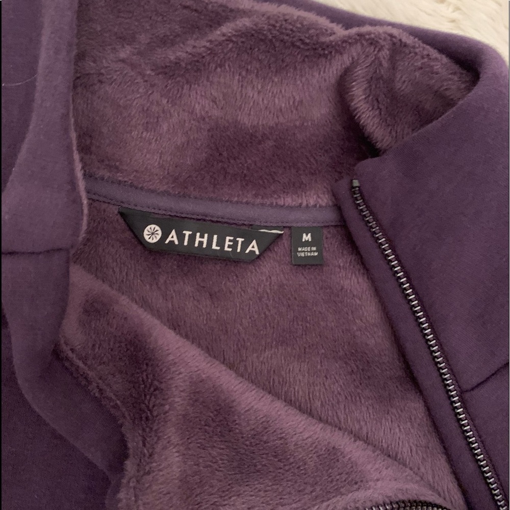 Athleta Cozy Karma Asym Pullover